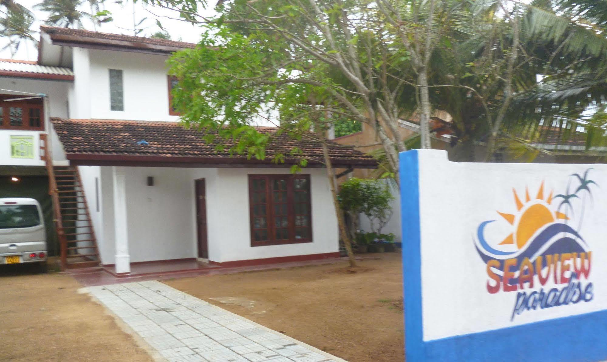 Seaview Paradise Inn Weligama Exterior foto