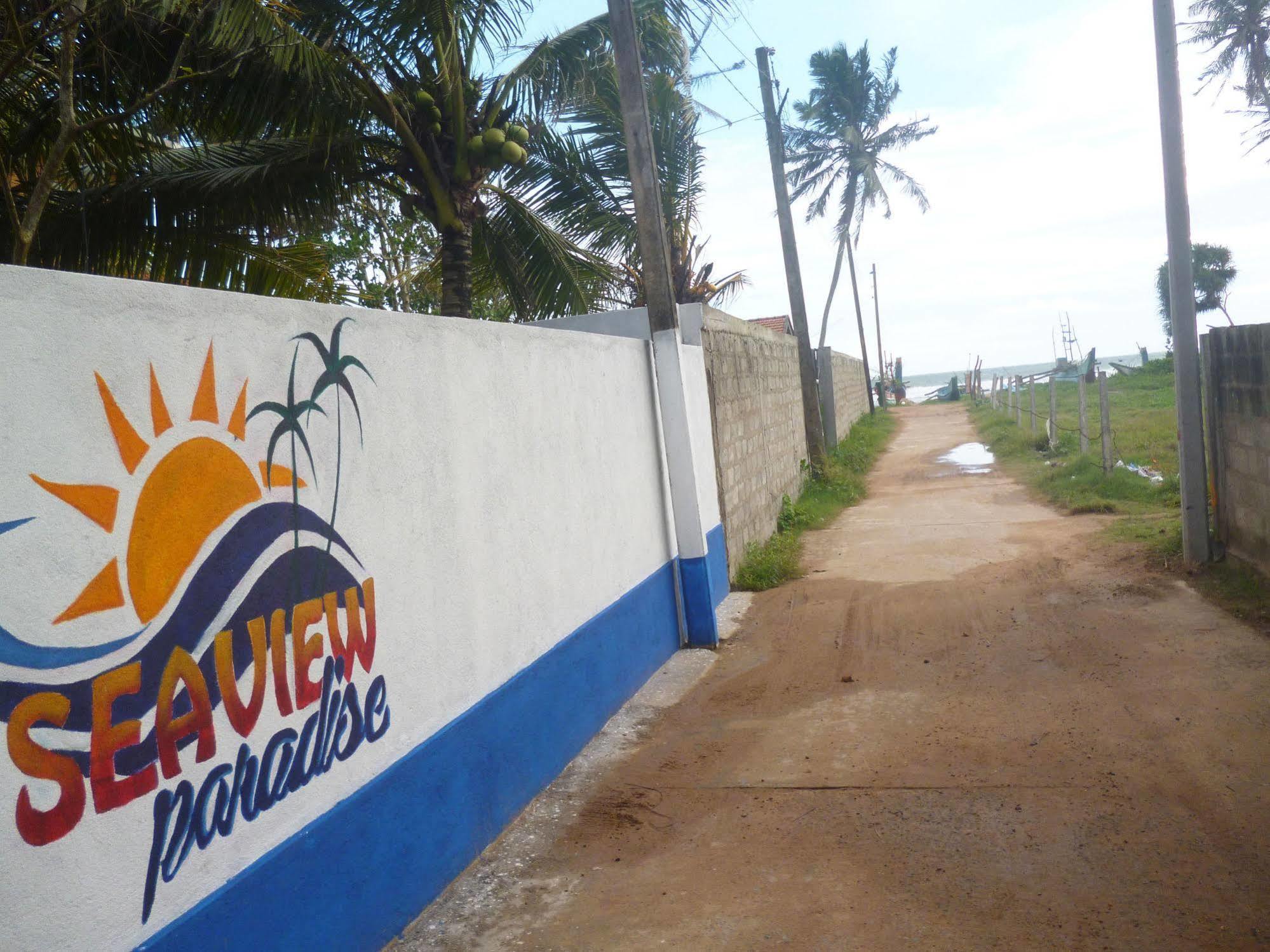 Seaview Paradise Inn Weligama Exterior foto